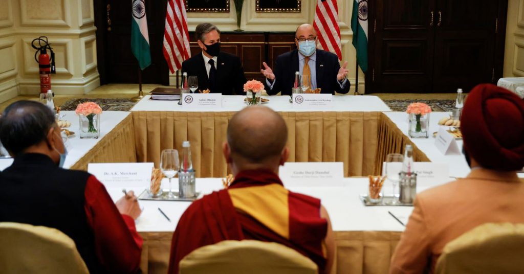Blinken se ke zlosti Číny setká se zástupcem dalajlamy v Indii
