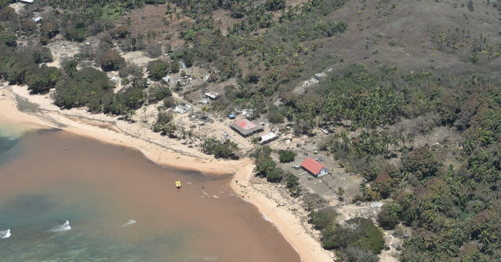 Tsunami na Tonze způsobilo katastrofu na 3 malých ostrovech