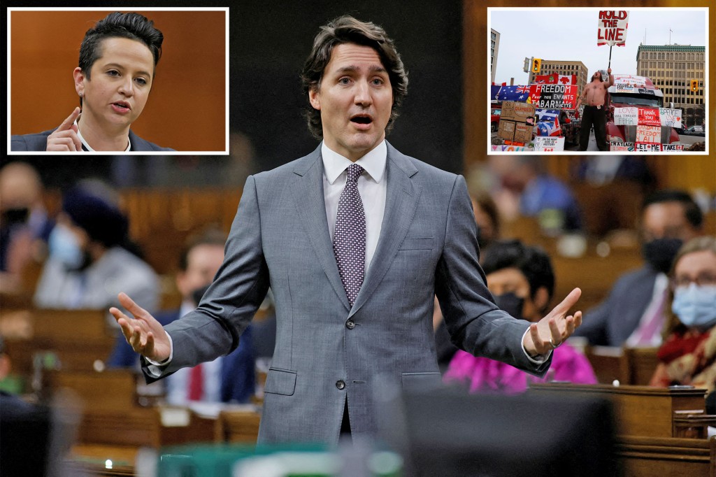 Justin Trudeau vyvolal pobouření poté, co obvinil konzervativce z podpory svastiky