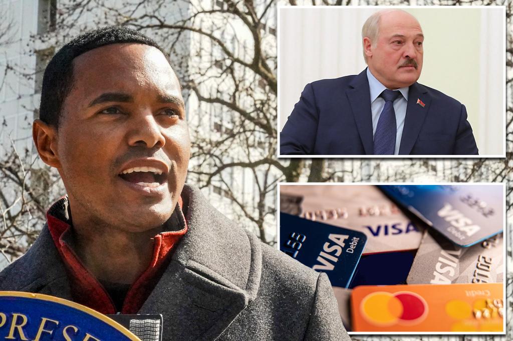 Demokratičtí politici požadují, aby Visa a MasterCard přestaly pracovat v prokremelském Bělorusku