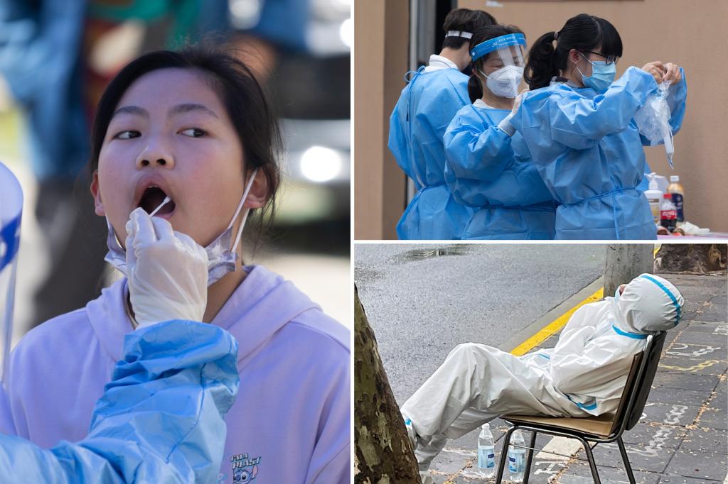 Frustrace roste v Šanghaji v Číně uprostřed tvrdých opatření proti koronaviru