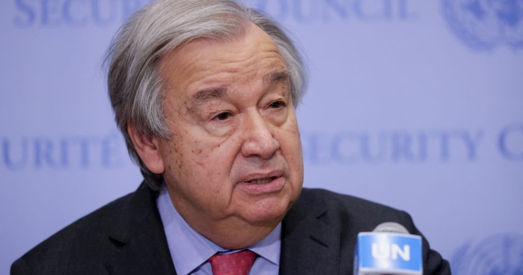 Generální tajemník Organizace spojených národů se vydává na návštěvu Moskvy uprostřed kritiky |  Zprávy Antonia Guterrese