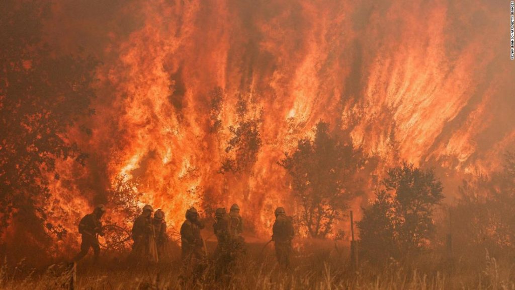 Evropa bojuje s lesními požáry v úmorném vedru