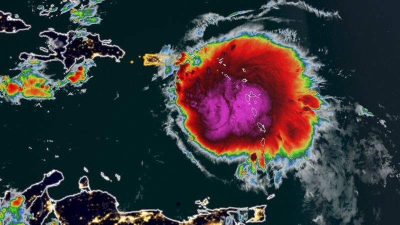 Varování před hurikánem pro Portoriko před tropickou bouří Fiona