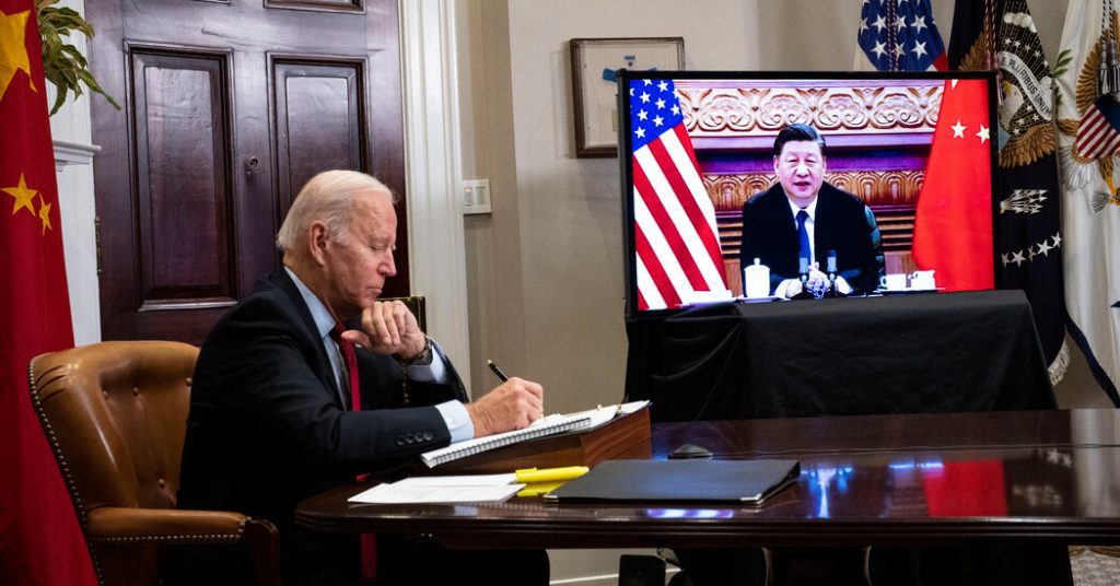 Biden a Xi se setkávají, když eskaluje napětí ohledně Tchaj-wanu