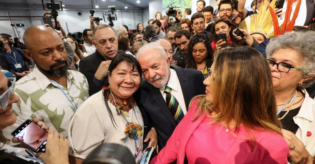 Očekávání rostou, když Lula Ghazir mluví na klimatickém summitu