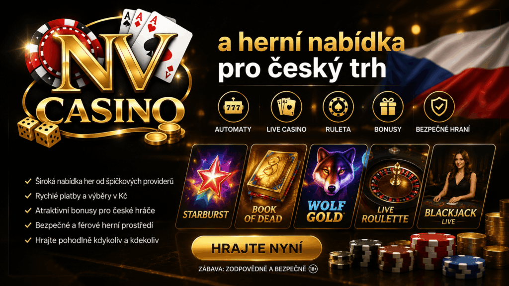 NV Casino a herní nabídka pro český trh
